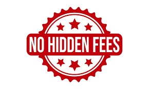 No Hidden Charges